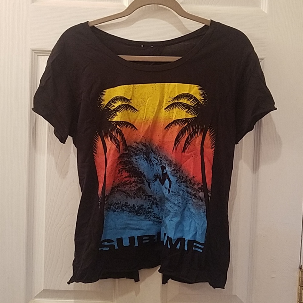 Open Back Sublime shirt